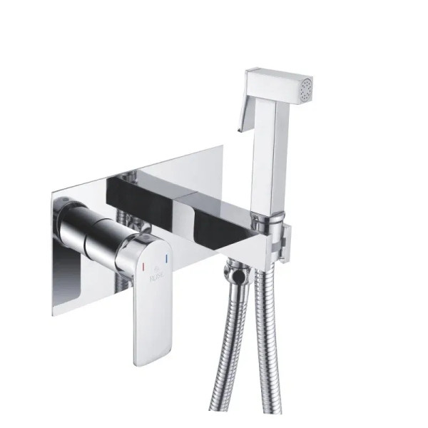 Гигиенический душ со смесителем Rose R255, хром. Фото 1