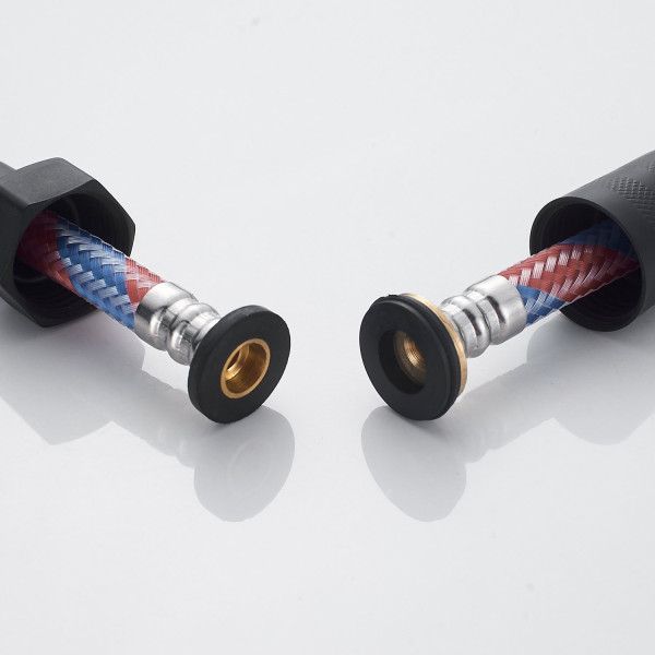 Гигиенический душ со смесителем Rose R2805H-1, черный. Фото 4