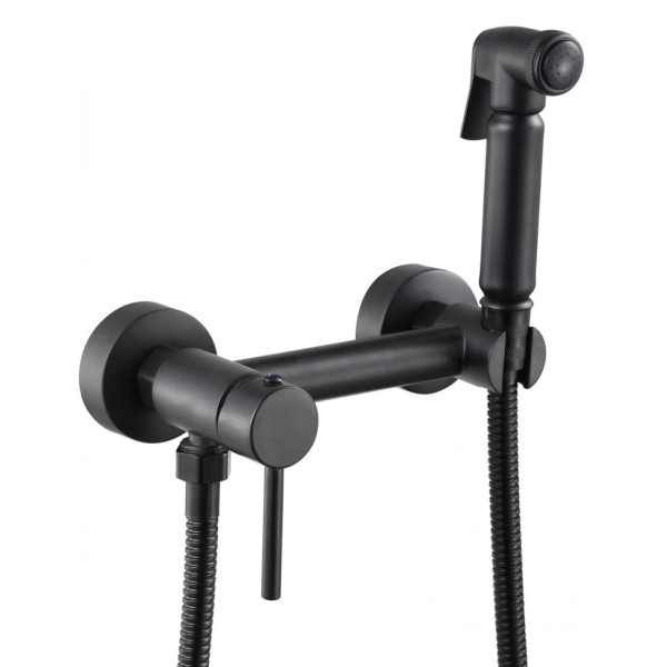 Гигиенический душ со смесителем Savol S-FXQ004H, черный. Фото 1