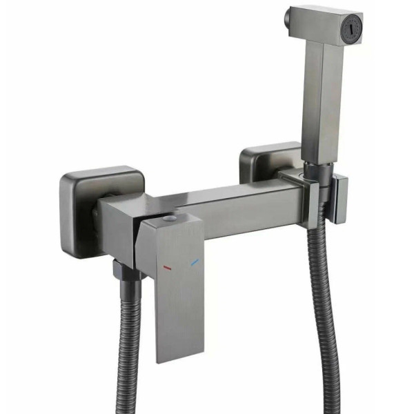 Гигиенический душ со смесителем Savol S-FXQ007Q, графит. Фото 1