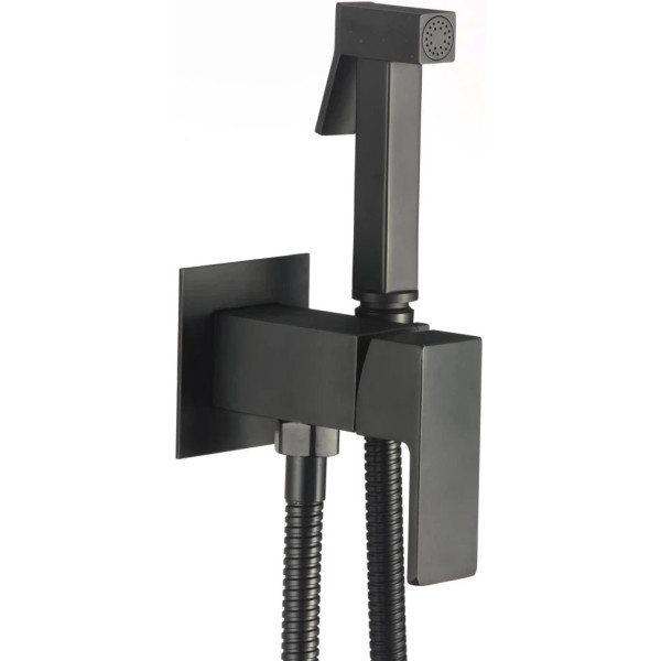 Гигиенический душ со смесителем Savol S-FXQ008H, черный. Фото 1