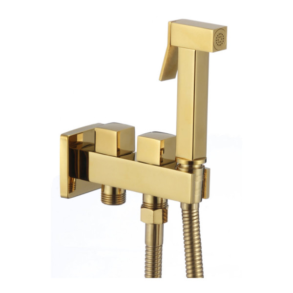 Гигиенический душ со смесителем Savol S-FXQ011B, золото. Фото 1