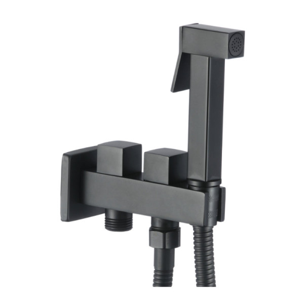 Гигиенический душ со смесителем Savol S-FXQ011H, черный. Фото 1