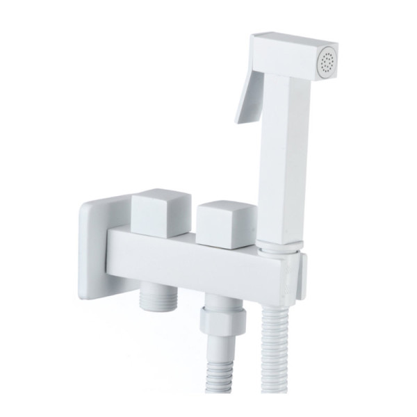 Гигиенический душ со смесителем Savol S-FXQ011W, белый. Фото 1