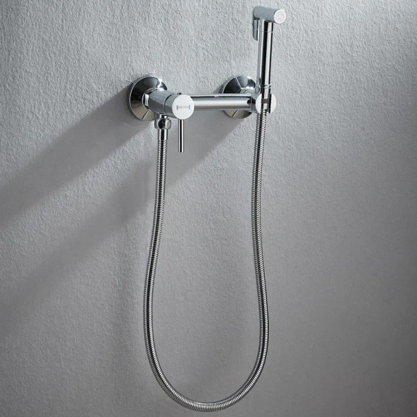 Гигиенический душ со смесителем Shevanik S107, хром. Фото 9