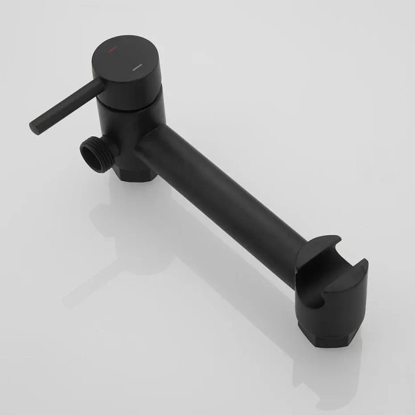 Гигиенический душ со смесителем Shevanik S107H, черный. Фото 4