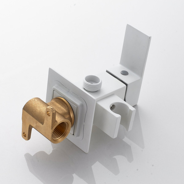 Гигиенический душ со смесителем Shevanik S127C, белый. Фото 5