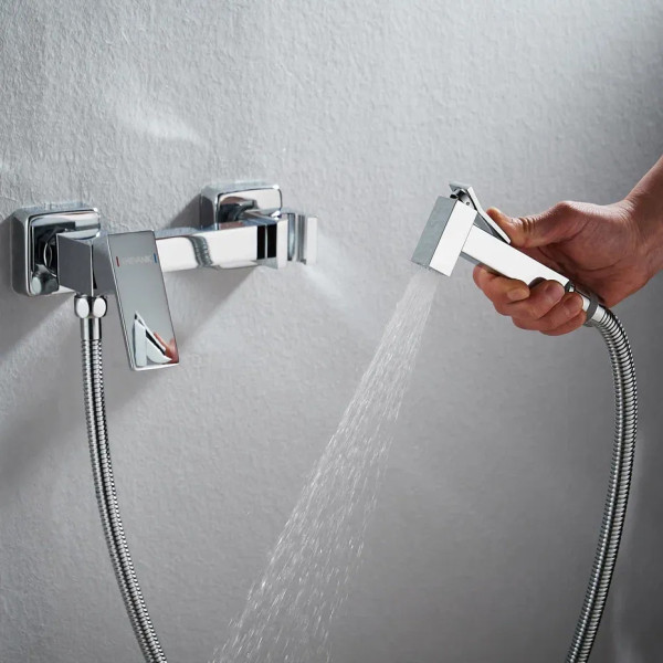 Гигиенический душ со смесителем Shevanik S137, хром. Фото 6