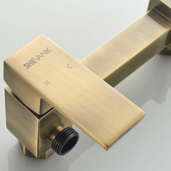 Гигиенический душ со смесителем Shevanik S137Q, бронза. Фото 3