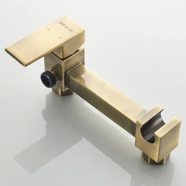 Гигиенический душ со смесителем Shevanik S137Q, бронза. Фото 4