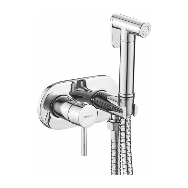 Гигиенический душ со смесителем Shevanik S187, хром. Фото 1