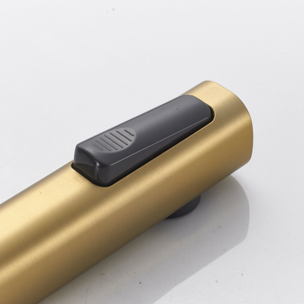 Гигиенический душ со смесителем Shevanik S4005G-1, золотой сатин. Фото 5