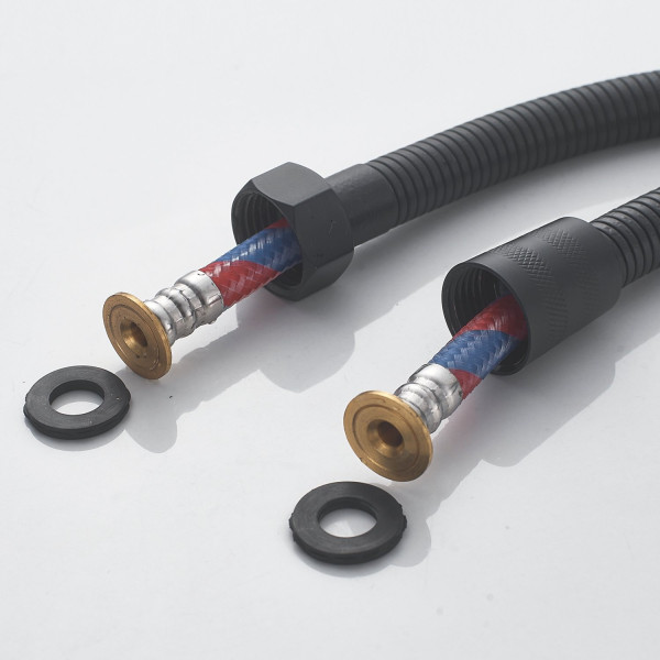 Гигиенический душ со смесителем Shevanik S4005H-1, черный. Фото 4