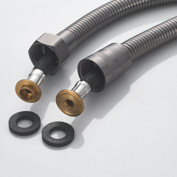 Гигиенический душ со смесителем Shevanik S4005T-1, оружейная сталь. Фото 4