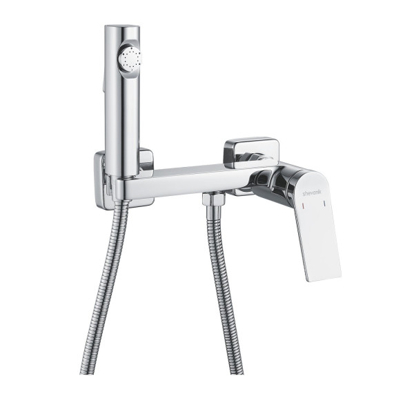 Гигиенический душ со смесителем Shevanik S4105-1, хром. Фото 1