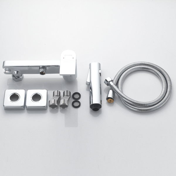 Гигиенический душ со смесителем Shevanik S4105-1, хром. Фото 3