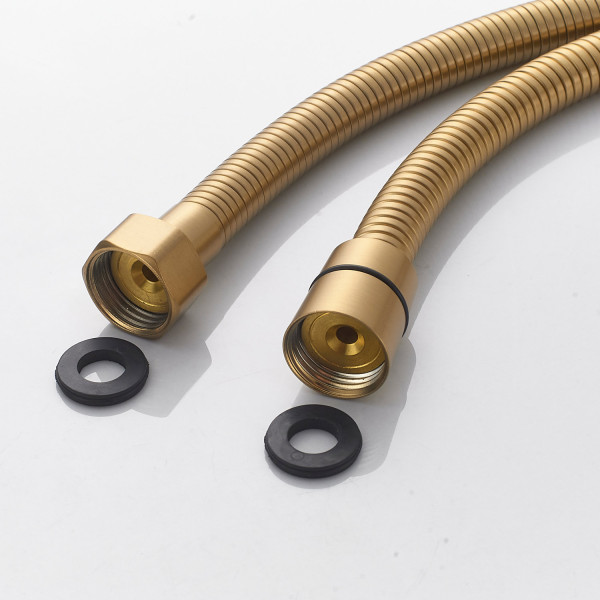 Гигиенический душ со смесителем Shevanik S4105G-1, золотой сатин. Фото 4