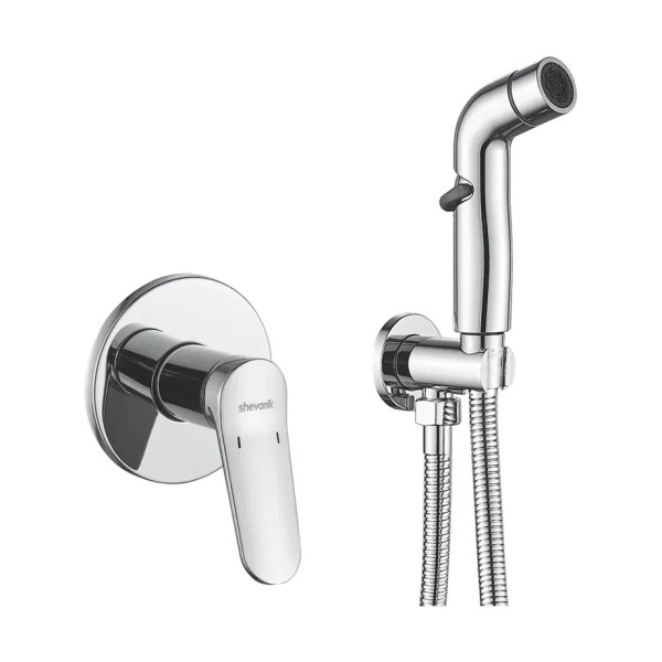 Гигиенический душ со смесителем Shevanik S4305, хром. Фото 1