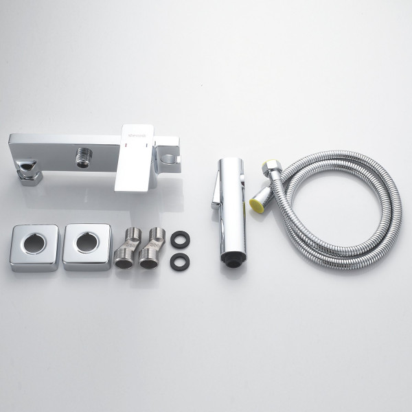 Гигиенический душ со смесителем Shevanik S6105-1, хром. Фото 3