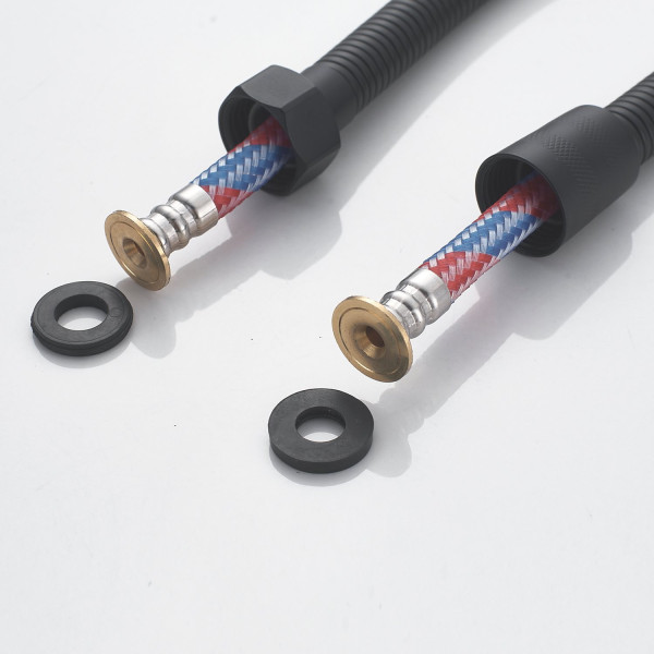 Гигиенический душ со смесителем Shevanik S6105H-1, черный. Фото 4