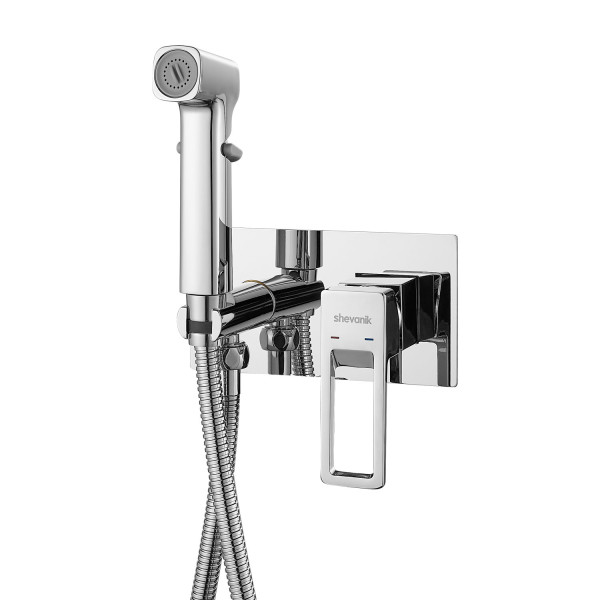 Гигиенический душ со смесителем Shevanik S6805, хром. Фото 1