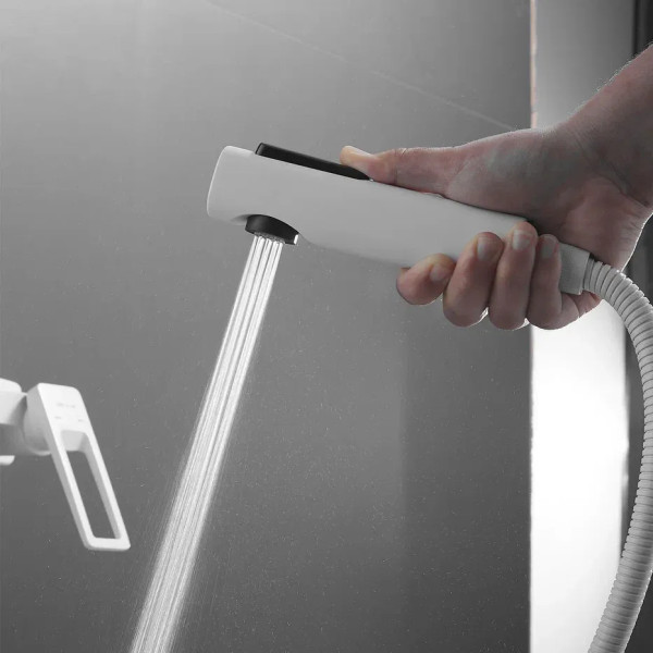 Гигиенический душ со смесителем Shevanik S6805C-1, белый. Фото 4