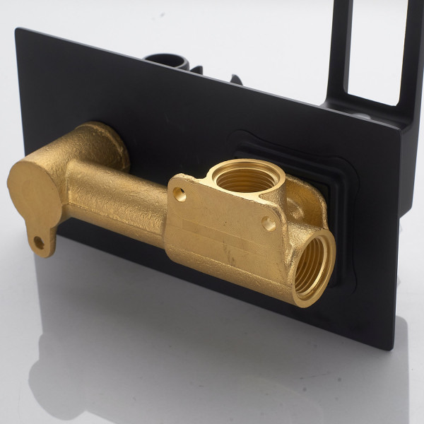 Гигиенический душ со смесителем Shevanik S6805H, черный. Фото 4