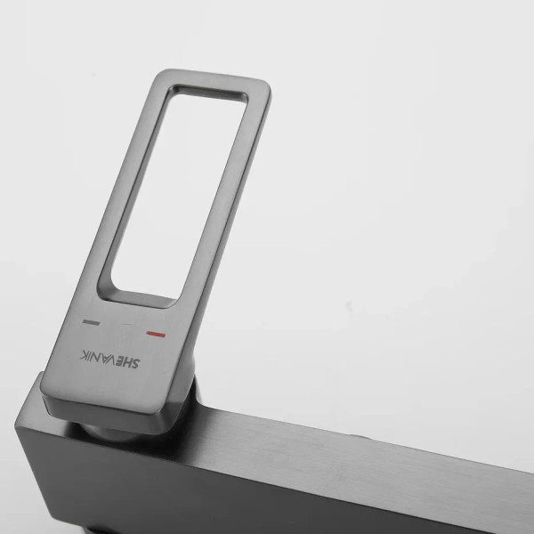 Гигиенический душ со смесителем Shevanik S6805T-1, оружейная сталь. Фото 5