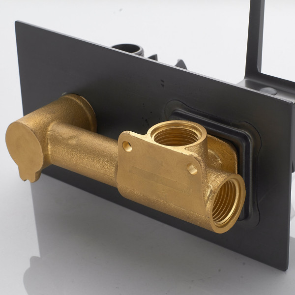 Гигиенический душ со смесителем Shevanik S6805T, оружейная сталь. Фото 4