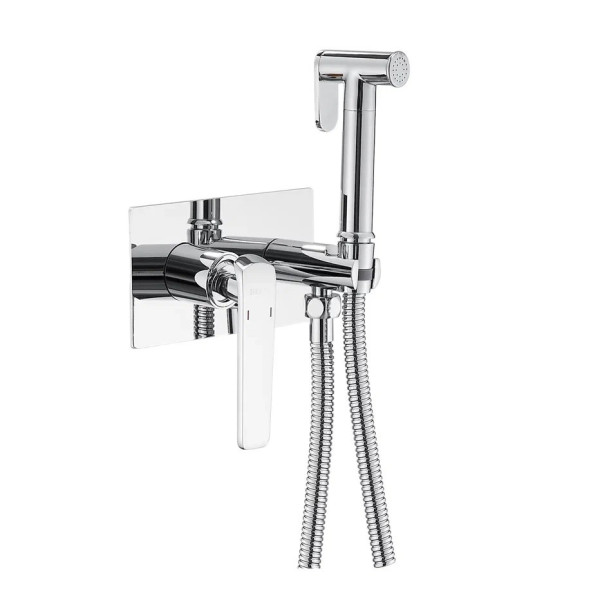 Гигиенический душ со смесителем Shevanik S8005, хром. Фото 1