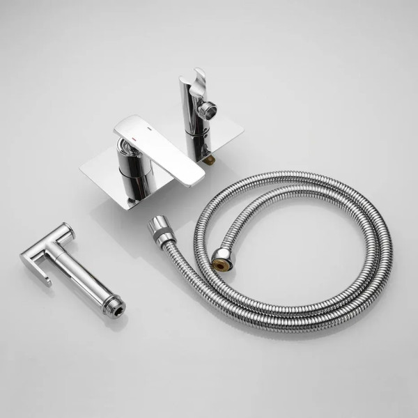 Гигиенический душ со смесителем Shevanik S8005, хром. Фото 9