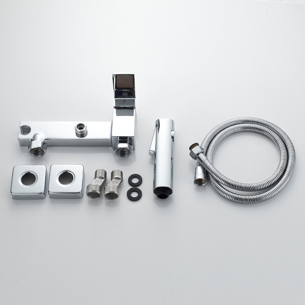 Гигиенический душ со смесителем Shevanik S9605-1, хром. Фото 3