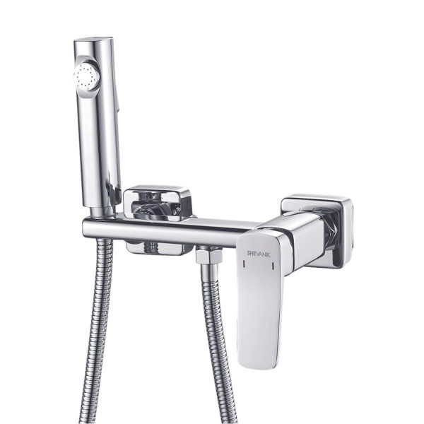 Гигиенический душ со смесителем Shevanik S9905-1, хром. Фото 1