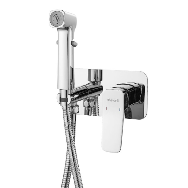 Гигиенический душ со смесителем Shevanik S9905, хром. Фото 1