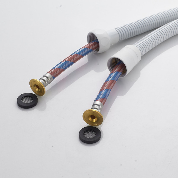 Гигиенический душ со смесителем Shevanik S9905C, белый. Фото 4