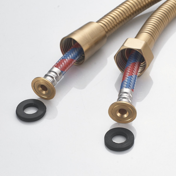 Гигиенический душ со смесителем Shevanik S9905G-1, золотой сатин. Фото 4