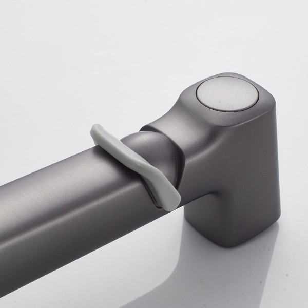 Гигиенический душ со смесителем Shevanik S9905T, оружейная сталь. Фото 5