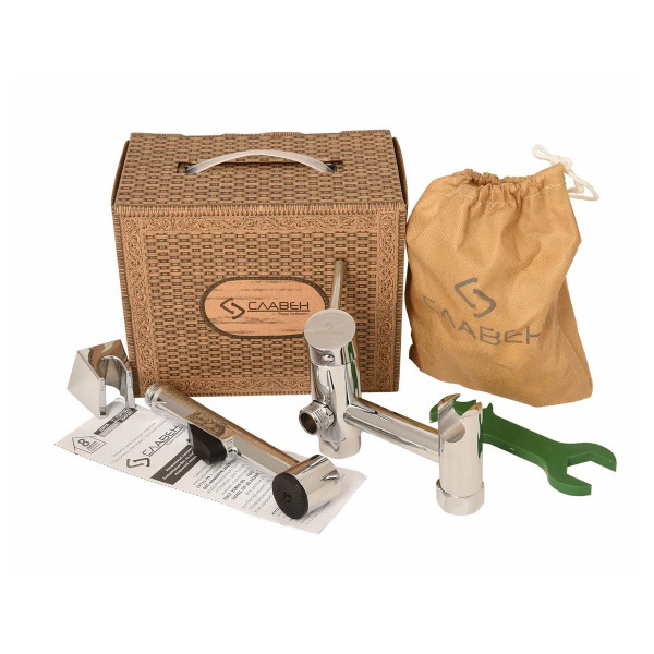 Гигиенический душ со смесителем Славен СЛ-ОД-Д51, хром. Фото 3