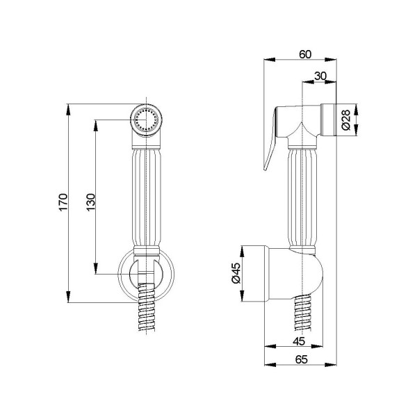 Гигиенический набор D-Lin D61038-A, черный. Фото 2