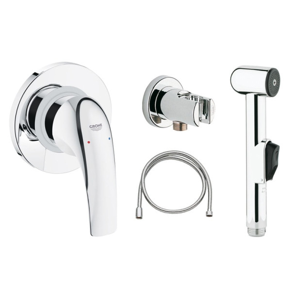 Grohe 123072 BauCurve Готовый комплект гигиенического душа. Фото 1