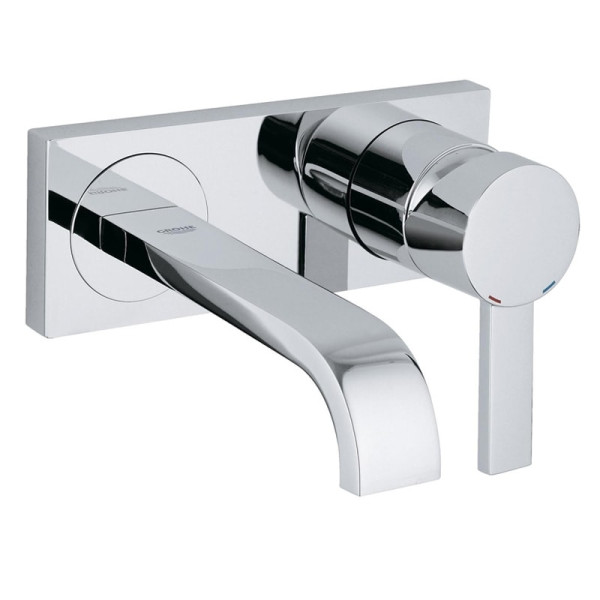 Grohe 19 309 000 Allure Смеситель для раковины 172 мм, на 2 отв. (внешняя монтажная часть). Фото 1