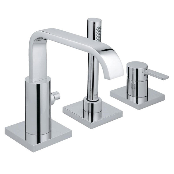 Grohe 19 316 000 Allure Смеситель на борт ванны, на 3 отв. (внешняя монтажная часть). Фото 1