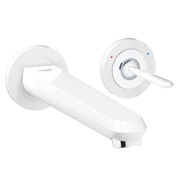 Grohe 19 969 LS0 Eurodisk Joy Смеситель для рак. 226 мм, на 2 отв, настен. (внеш. монт. часть). Фото 1