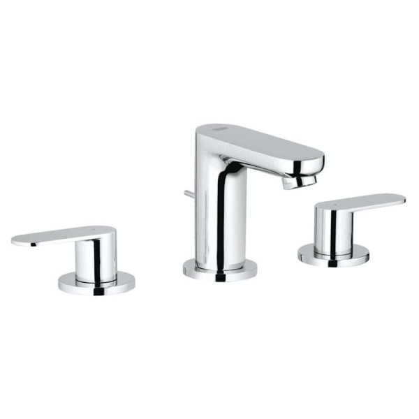 Grohe 20 187 000 Eurosmart Cosm Смеситель для раковины 84 мм, на 3 отв., со сливн. гарн., Компл.. Фото 1