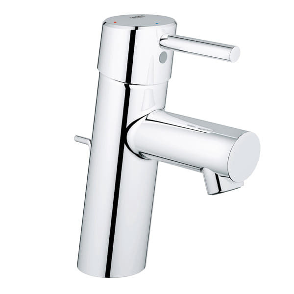 Grohe 23 380 10E Concetto Смеситель для раковины 66 мм, со сливным гарнитуром, CoolStart. Фото 1
