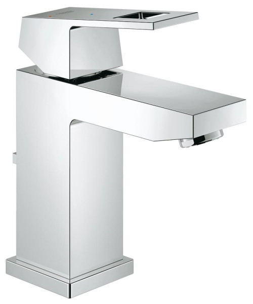 Grohe 23 390 00E Eurocube Смеситель для раковины 94 мм, со сливным гарнитуром, картридж ES. Фото 1