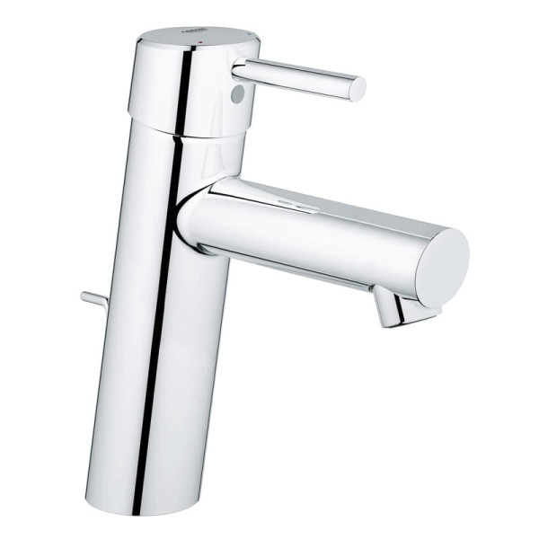 Grohe 23 450 001 Concetto Смеситель для раковины 99 мм, со сливным гарнитуром, EcoJoy. Фото 1