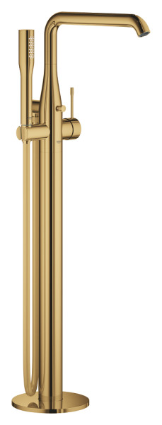 Grohe 23 491 GL1 Essence Смеситель для ванны напольный 740-844 мм, с душевым набором (внеш. монт. ч). Фото 1