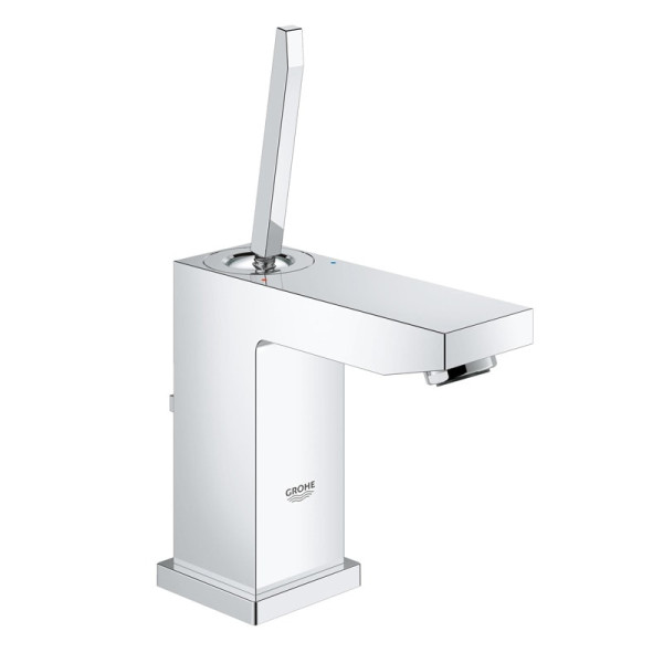 Grohe 23 654 000 Eurocube Joy Смеситель для раковины 94 мм, со сливным гарнитуром, EcoJoy. Фото 1