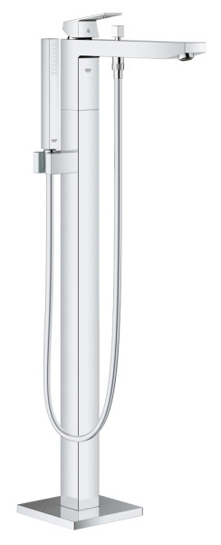 Grohe 23 672 001 Eurocube Смеситель для ванны напольный (внешняя монтажная часть). Фото 1